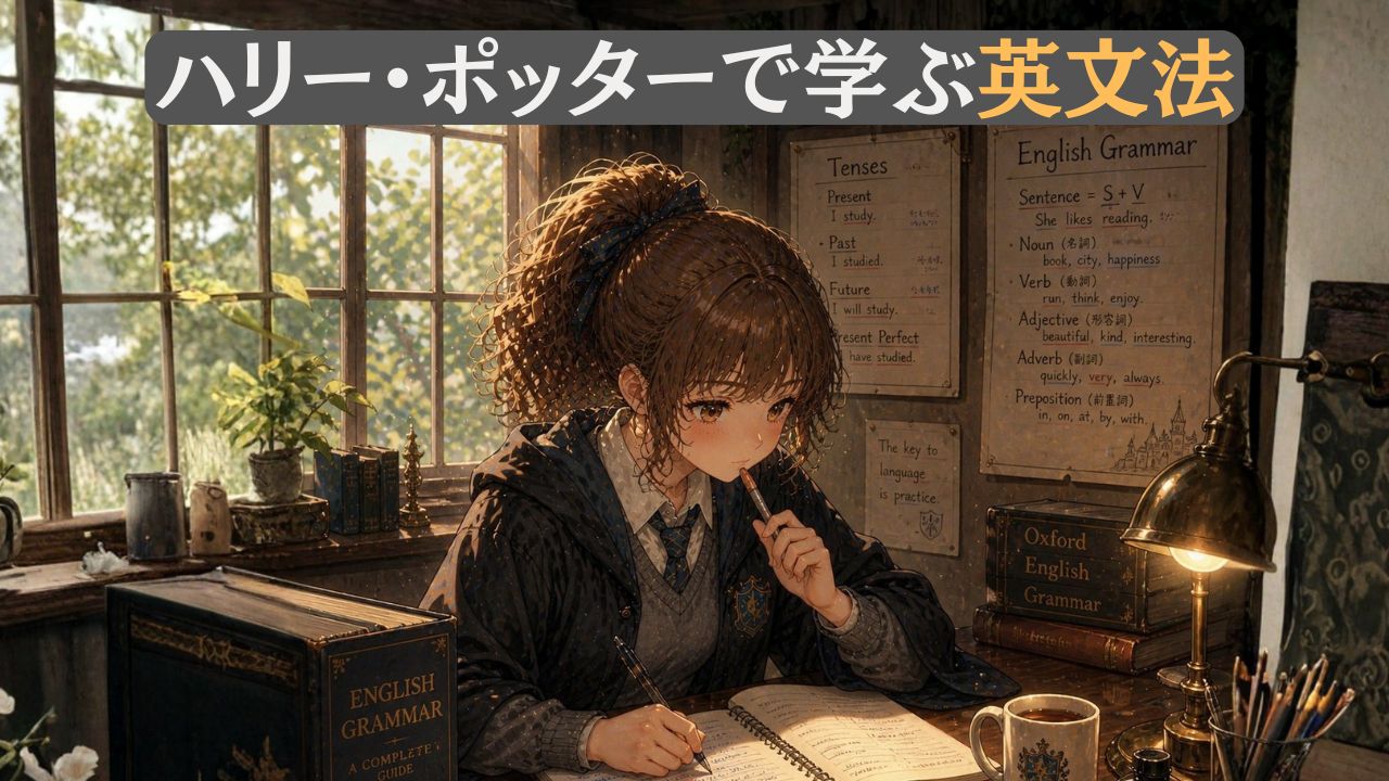 ハリポタで学ぶ英文法｜英語の見え方が変わる解説